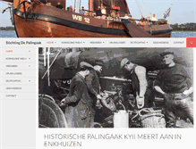 Tablet Screenshot of palingaak.nl